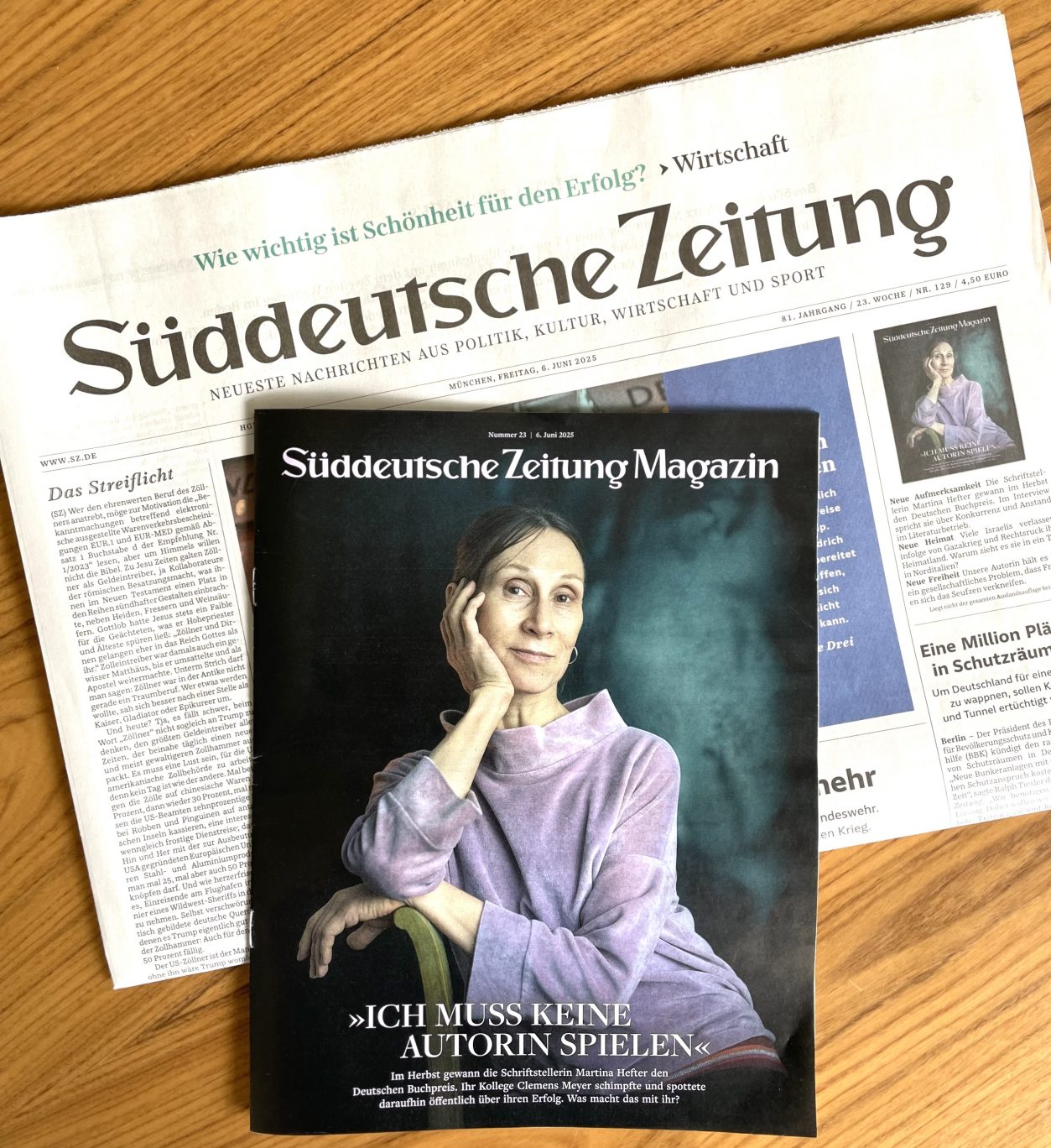 „Ich muss keine Autorin spielen“