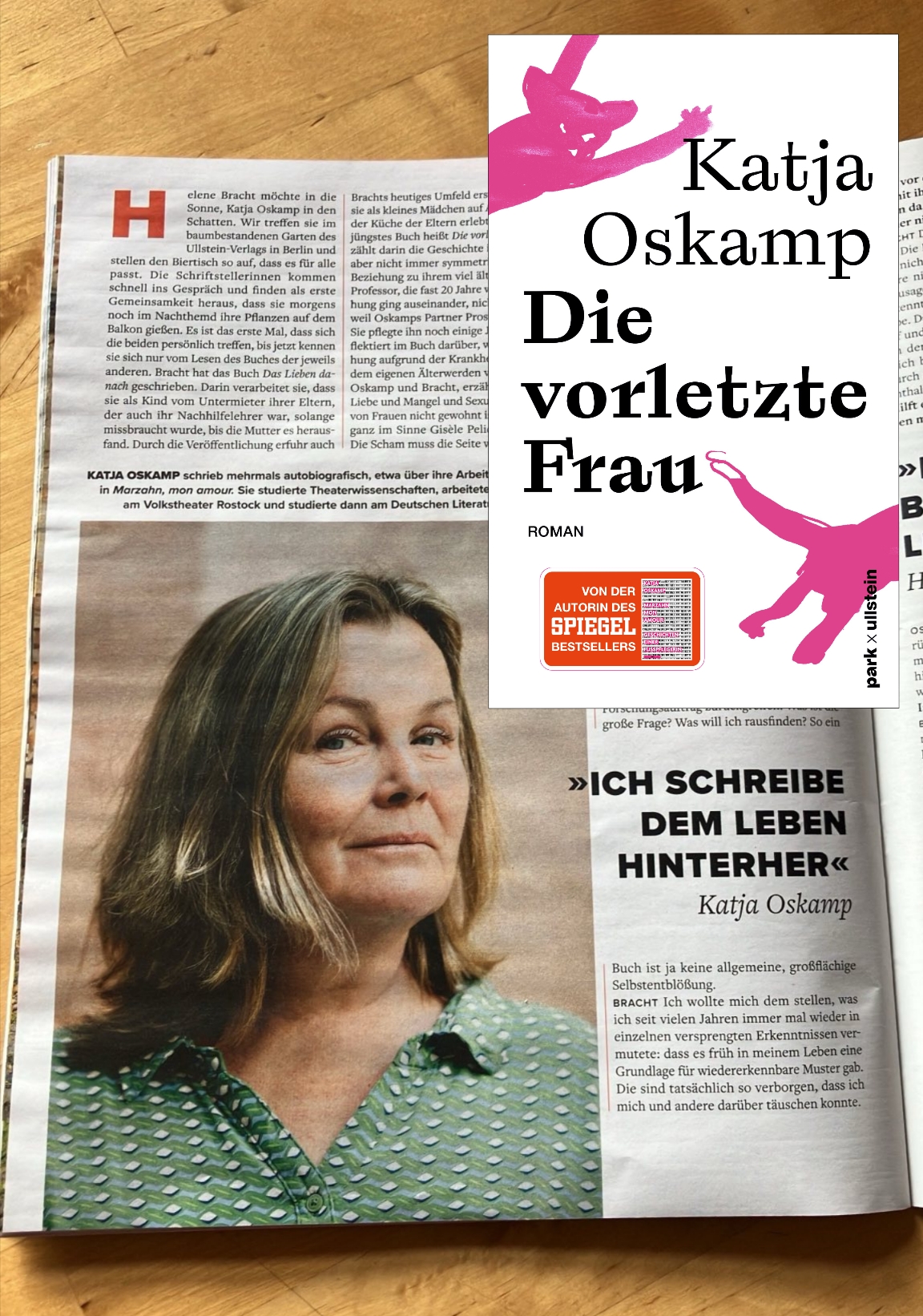 „Ich schreibe dem Leben hinterher“